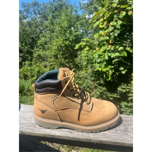 Texas Steer Judd Men’s Flexcore Work Boots Sz 13 Soft Toe - Picture 2 of 8